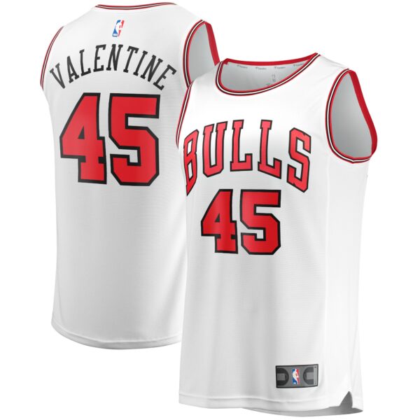 Denzel Valentine Chicago Bulls Fanatics Branded Fast Break Player Jersey - Association Edition - White