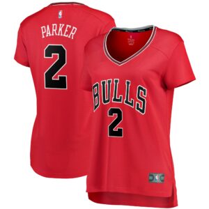 Jabari Parker Chicago Bulls Fanatics Branded Women's Fast Break Replica Jersey Red - Icon Edition
