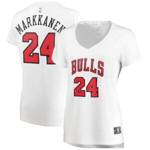 Lauri Markkanen Chicago Bulls Fanatics Branded Women's Fast Break Player Jersey - Association Edition - White