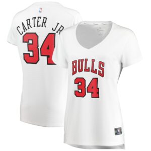 Wendell Carter Jr. Chicago Bulls Fanatics Branded Women's Fast Break Player Jersey - Association Edition - White
