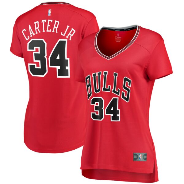 Wendell Carter Jr. Chicago Bulls Fanatics Branded Women's Fast Break Player Jersey - Icon Edition - Red