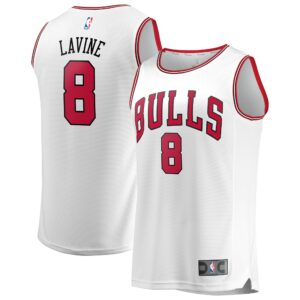 Zach LaVine Chicago Bulls Fanatics Branded Youth Fast Break Replica Jersey - Association Edition - White
