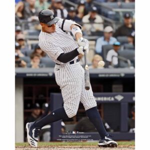 Aaron Judge New York Yankees Fanatics Authentic Unsigned Hit vs. Chicago White Sox Photograph