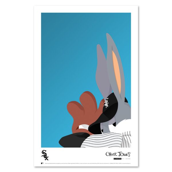 Bugs Bunny Chicago White Sox 11'' x 17'' Art Poster