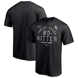 Carlos Rodón Chicago White Sox Fanatics Branded No-Hitter T-Shirt - Black