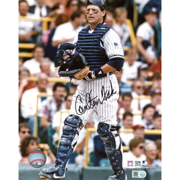 Carlton Fisk Chicago White Sox Fanatics Authentic Autographed 8" x 10" Catchers Gear Photograph