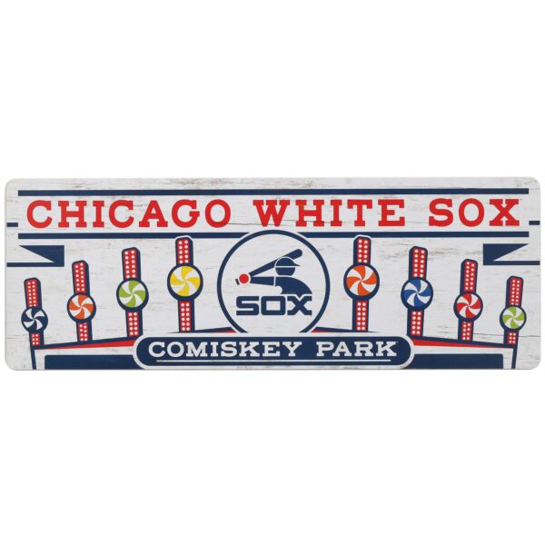 Chicago White Sox 10" x 28" Traditions Wood Sign