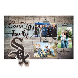 Chicago White Sox 11" x 19" I Love My Family Clip Photo Frame