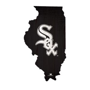 Chicago White Sox 12" Logo State Sign