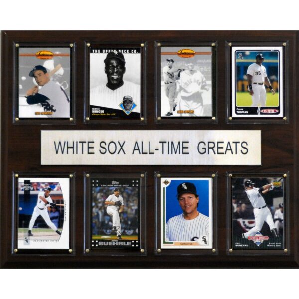 Chicago White Sox 12'' x 15'' All-Time Greats Plaque