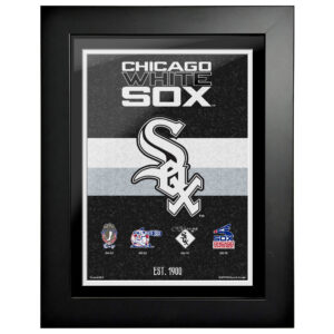 Chicago White Sox 12'' x 16'' Team Tradition Framed Artwork