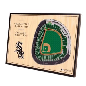 Chicago White Sox 14'' x 10.5'' 3D StadiumViews Desktop Display
