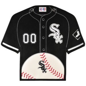 Chicago White Sox 14'' x 22'' Jersey Traditions Banner - Black/White