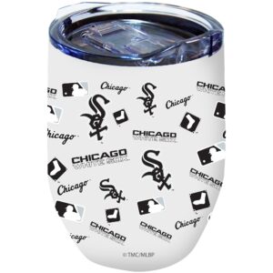 Chicago White Sox 16oz. Powder-Coated Full Wrap Stemless Tumbler Cup