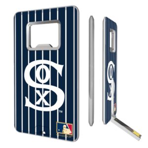 Chicago White Sox 1919 Cooperstown Pinstripe Credit Card USB Drive & Bottle Opener