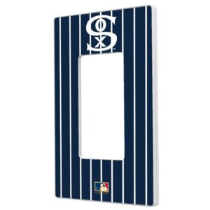 Chicago White Sox 1919 Cooperstown Pinstripe Single Rocker Light Switch Plate