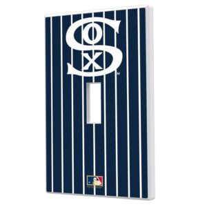 Chicago White Sox 1919 Cooperstown Pinstripe Single Toggle Light Switch Plate
