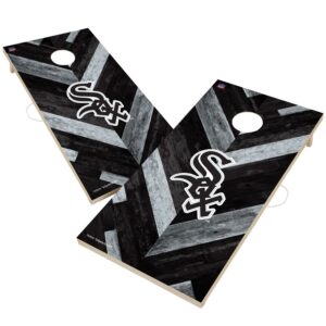 Chicago White Sox 2' x 4' Herringbone Design Cornhole Set