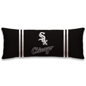 Chicago White Sox 20" x 48" Plush Body Pillow - Black