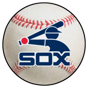 Chicago White Sox 27'' Retro Collection Round Baseball Rug