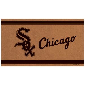 Chicago White Sox 30'' x 18'' Logo Turf Mat - Brown