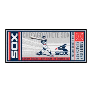 Chicago White Sox 30'' x 72'' Retro Collection Ticket Runner Rug
