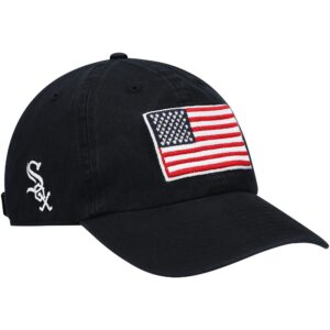 Chicago White Sox '47 Heritage Front Clean Up Adjustable Hat - Black