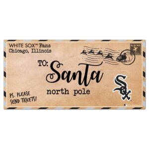 Chicago White Sox 6'' x 12'' Letter to Santa Sign