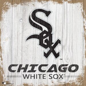 Chicago White Sox 6'' x 6'' Team Logo Block
