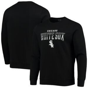 Chicago White Sox Levelwear Chiseled Zane Pullover Sweatshirt - Black