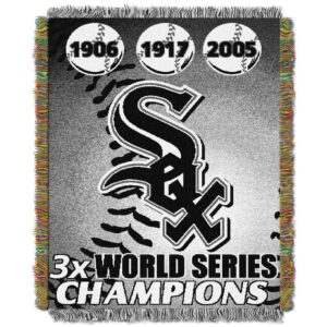 The Northwest Company Chicago White Sox Polyester Throw Blanket, Multi-Colored