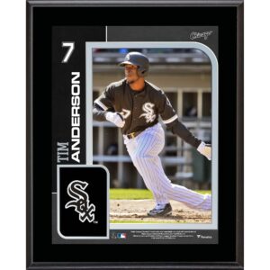 Tim Anderson Chicago White Sox Fanatics Authentic 10.5'' x 13'' Sublimated Player Plaque