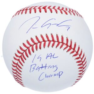 Tim Anderson Chicago White Sox Fanatics Authentic Autographed Baseball with "19 AL Batting Champ" Inscription