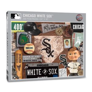 YouTheFan MLB Chicago White Sox Retro Series Puzzle (500-Pieces)