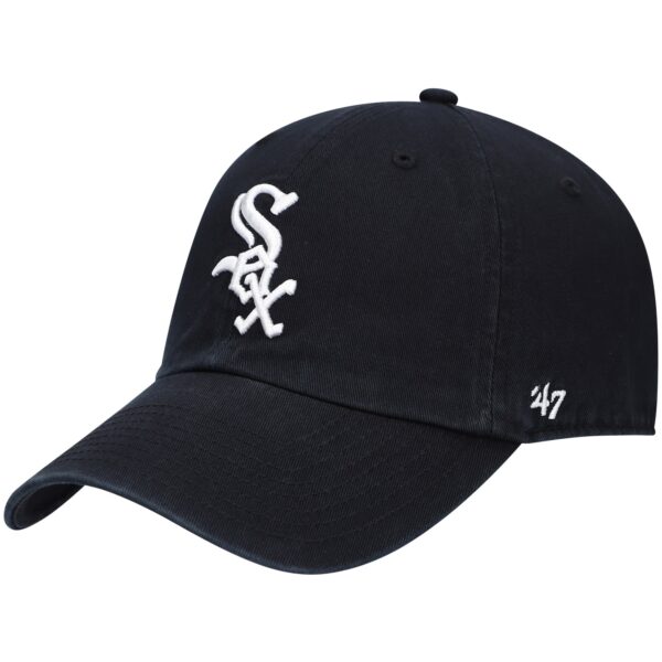 Chicago White Sox '47 Heritage Clean Up Adjustable Hat - Black
