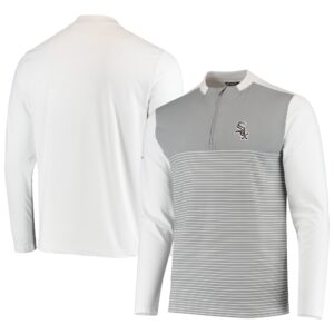 Chicago White Sox Levelwear Insignia Wade Half-Zip Jacket - White