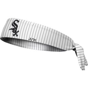 Chicago White Sox Pinstripe Tie Headband - White